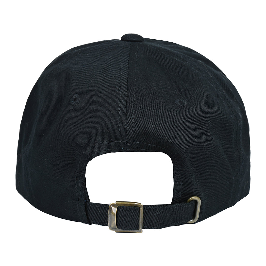 Black Relaxed Fit Golf Hat