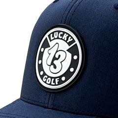 Navy/White Lucky 13 Golf Hat