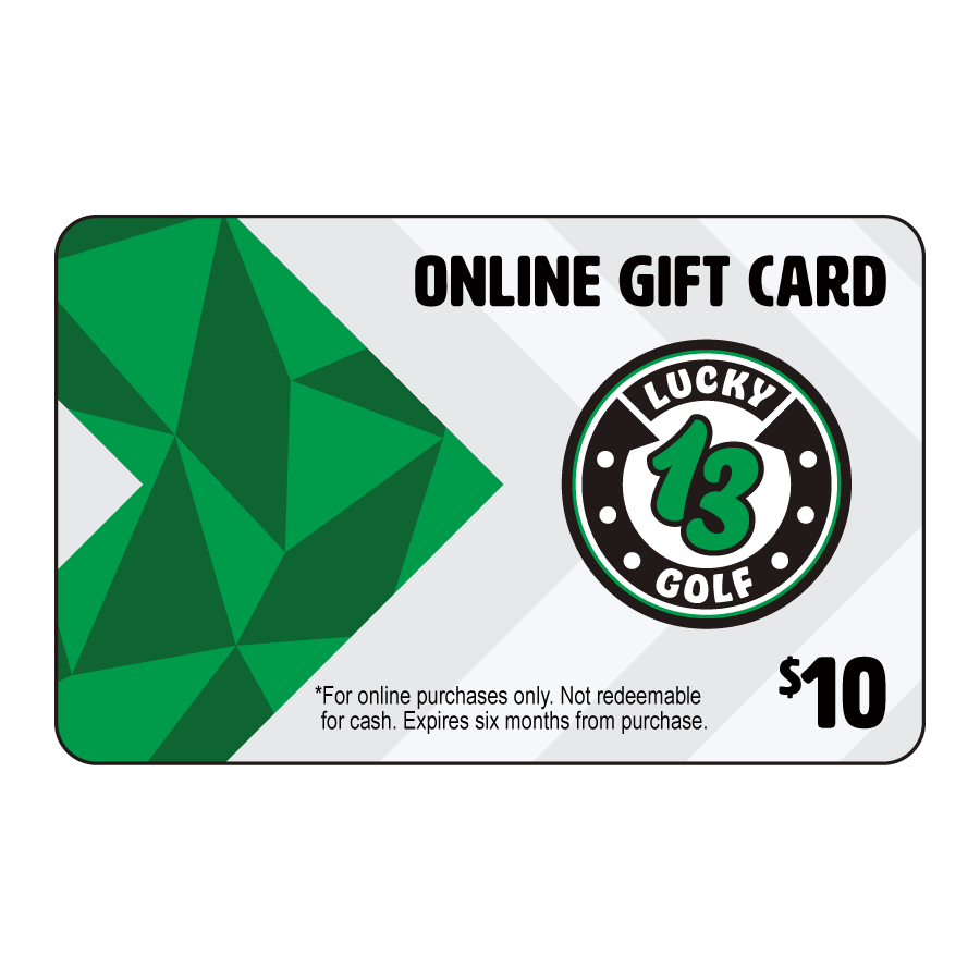 Lucky 13 Golf Gift Card